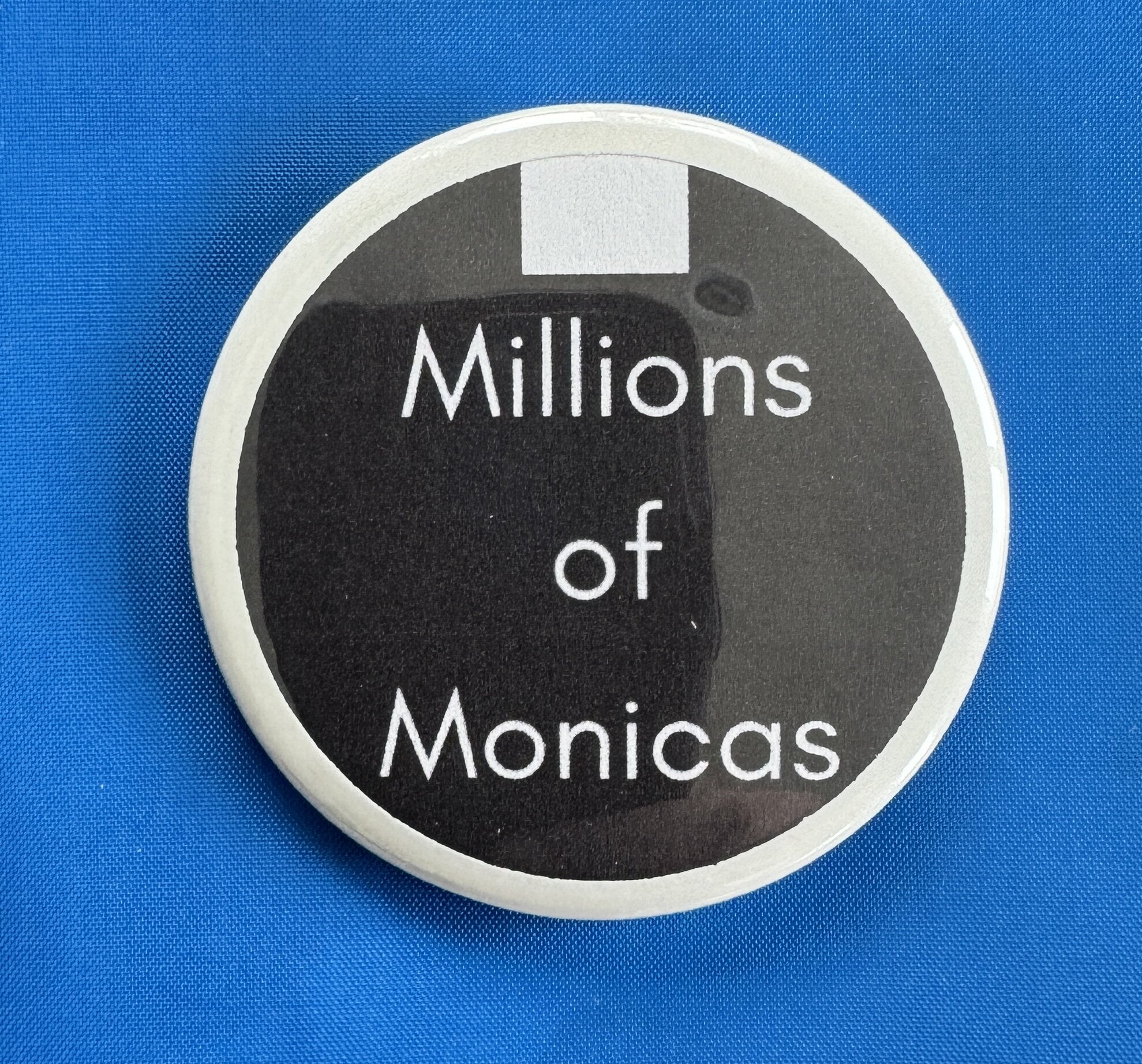 In English - Millions of Monicas Buttons (20 Assorted) - Includes a button for your priest - Image 3